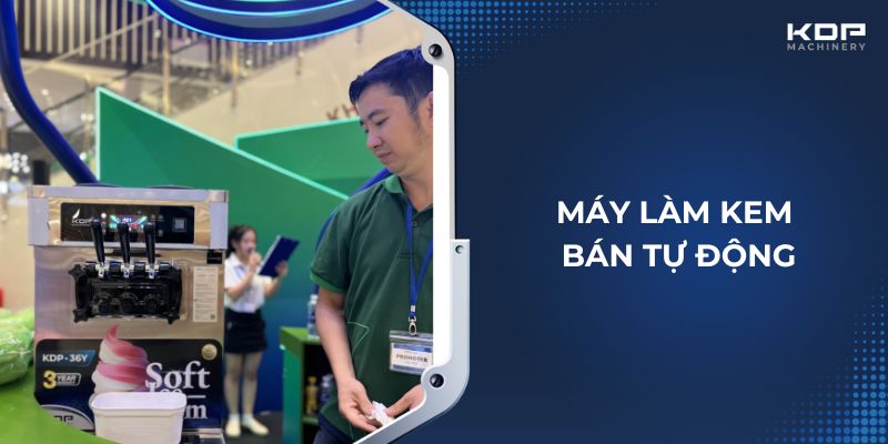 Máy làm kem bán tự động 6 Máy làm kem bán tự động