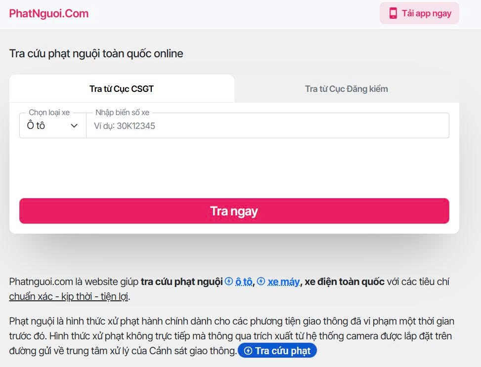 Vi phạm giao thông bao lâu có thông báo phạt nguội? (Cập nhật 2026)